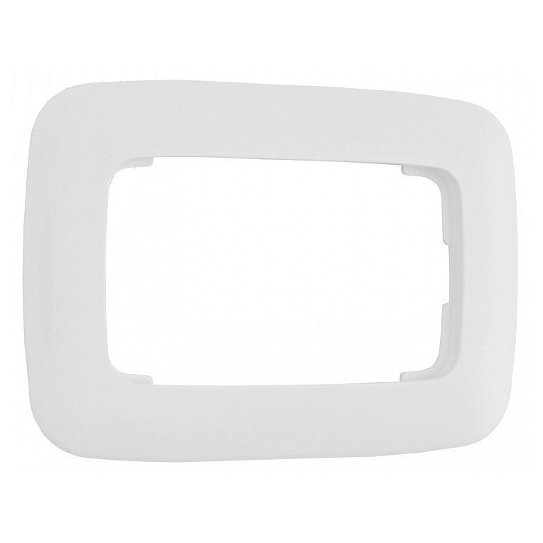Рамка для двойной розетки arte milano am-505.05 505.05-double.white
